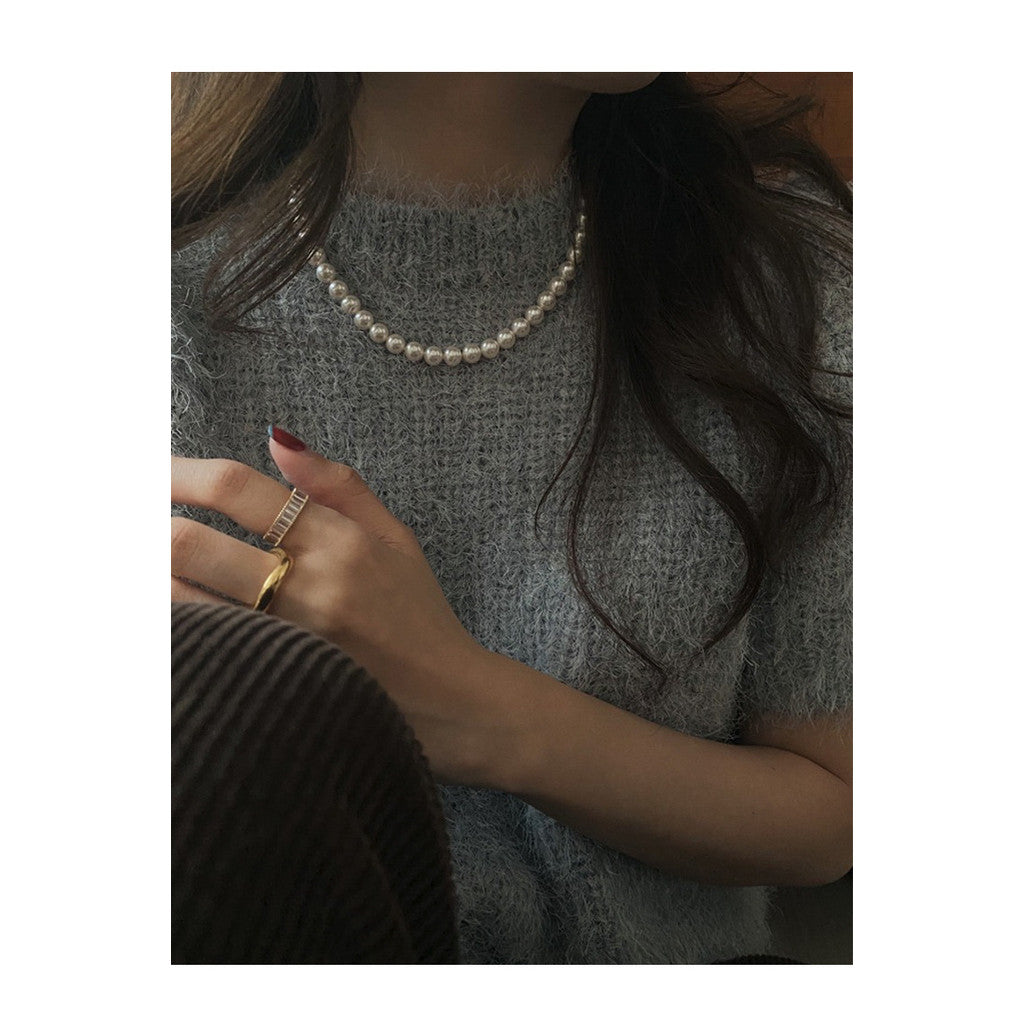 【Urban Pearl|城市珍珠項鍊】 CityCape© 316L 鈦鋼|18K金|Urban Pearl 系列