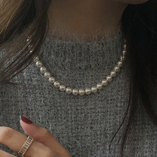 【Urban Pearl｜城市珍珠項鍊】  CityCape© 316L 鈦鋼｜18K金｜Urban Pearl 系列